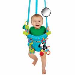 MONI Juguete saltador para bebés JUMPER VISTA con sonidos y melodías.